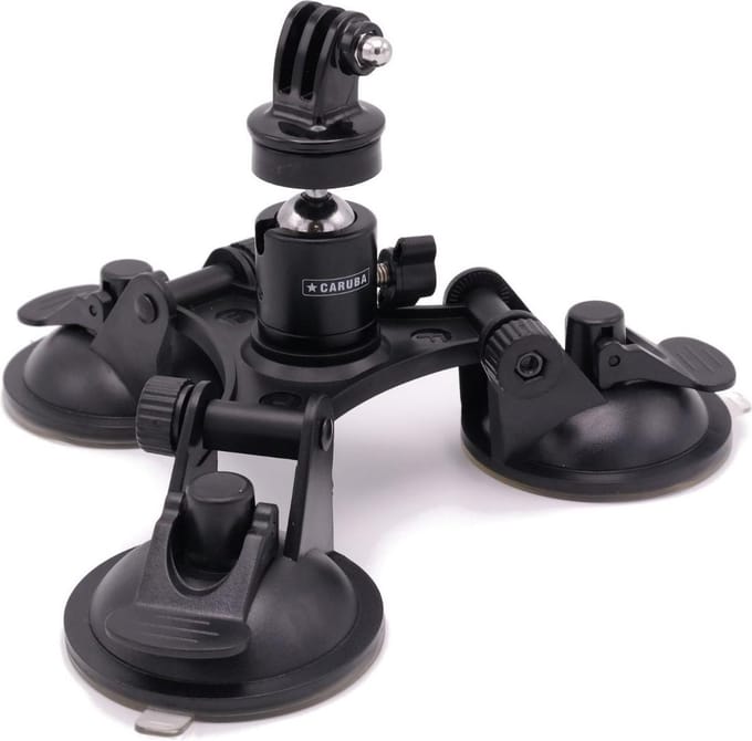 Caruba Drievoudige Zuignap PRO Mount
