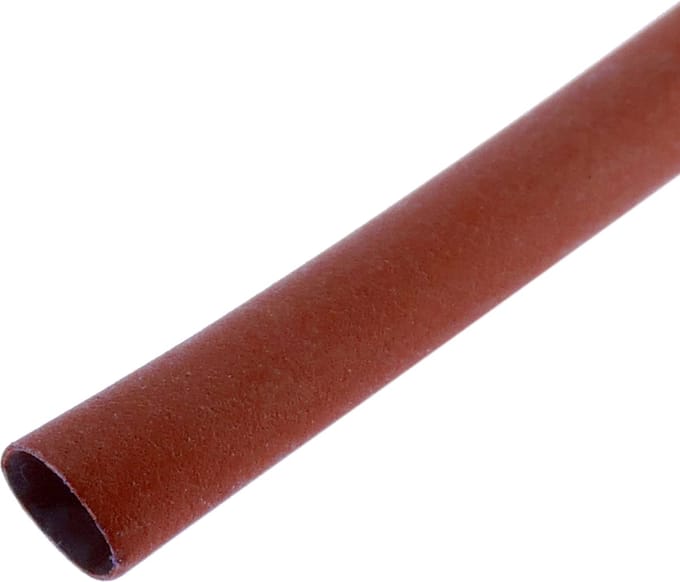 BeMatik - Rode krimpkous van 2,4 mm in een spoel van 3 m