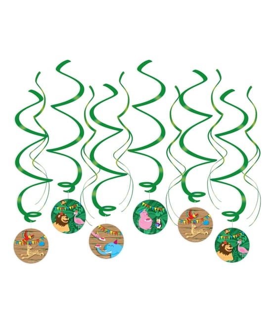 Swirl decorations - Jungle