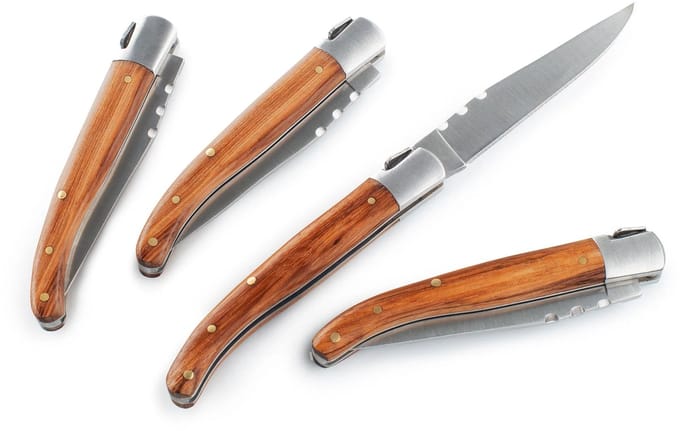 GSI Rakau Folding Steak Knives Set