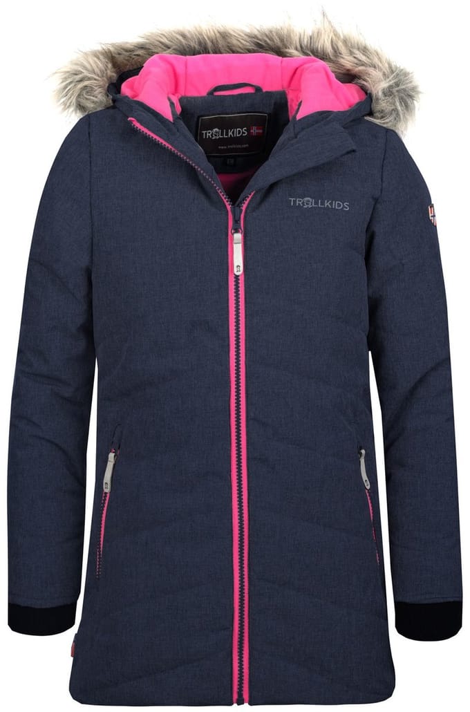Trollkids Lifjell Jas Blauw 104 cm Meisje