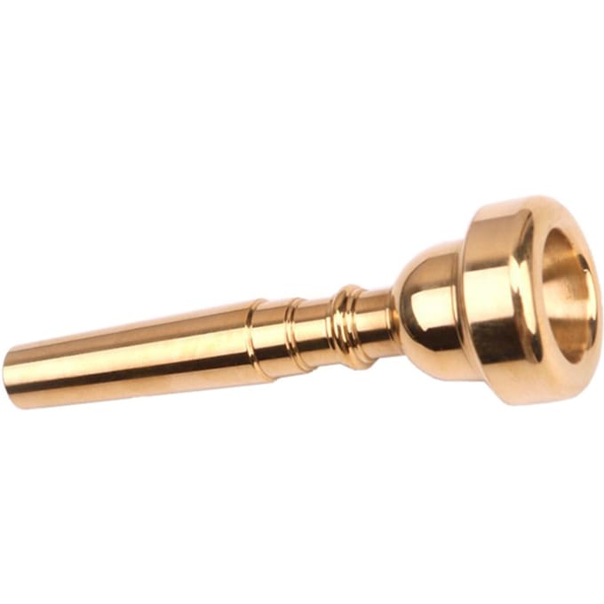 Embout de trompette, accessoires d'instruments de musique plaqués or 7C 5C