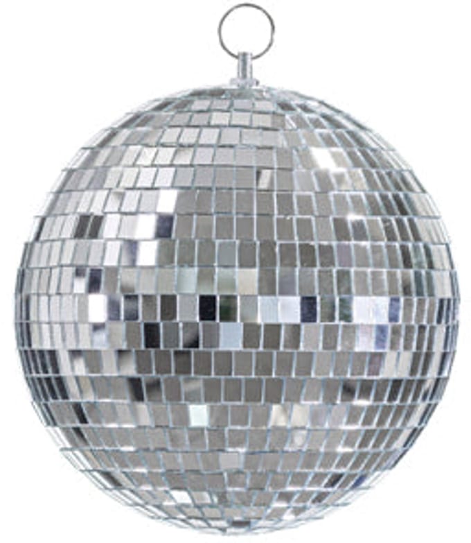 Hangende decoratie discobal, 20 cm