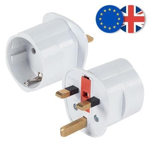 Stopcontactadapter - VK - 13 A - Diameter 4 cm - 2 jaar garantie