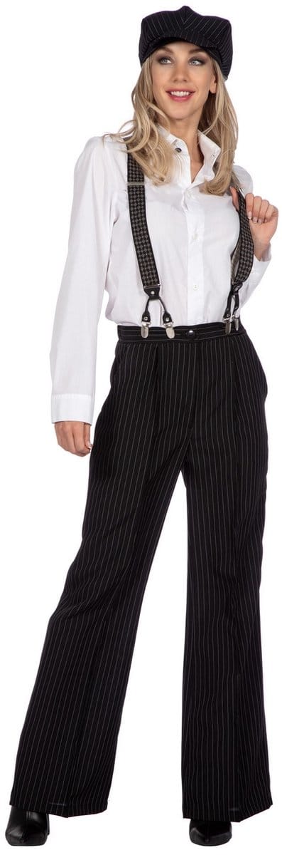 Roaring 20's Krijtstreep Broek Premium - Maat 48
