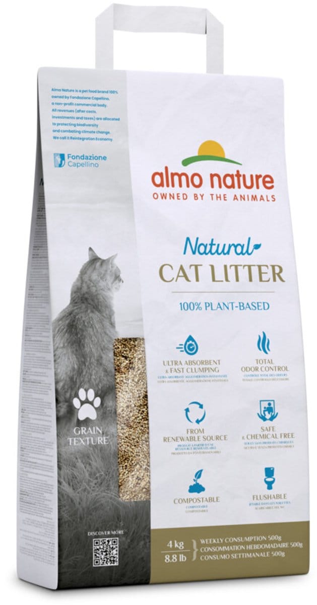 Almo Nature - Kattenbakvulling - Grain - 2 x 4 kg