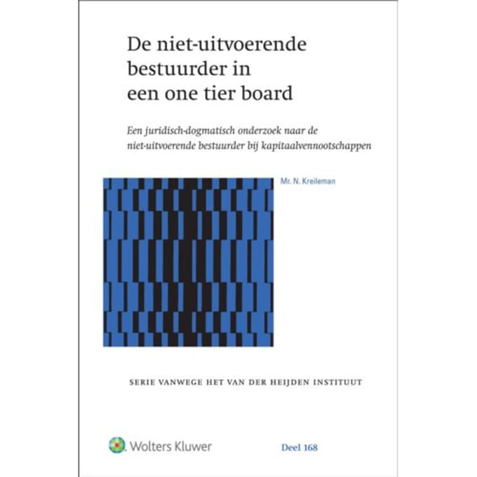 De Niet-Uitvoerende Bestuurder In Een One Tier Board
