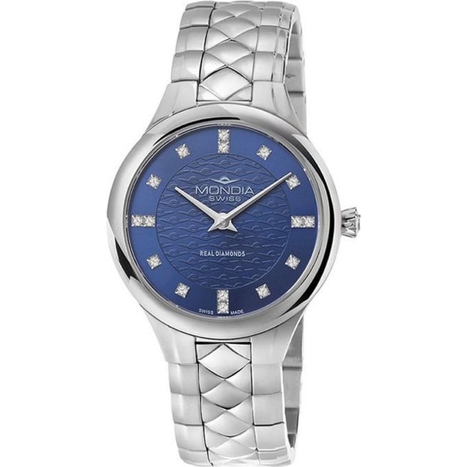 Mondia - MS-210-SS-04DBL-CM - Polshorloge - Dames - Quartz - Affinity City Lady