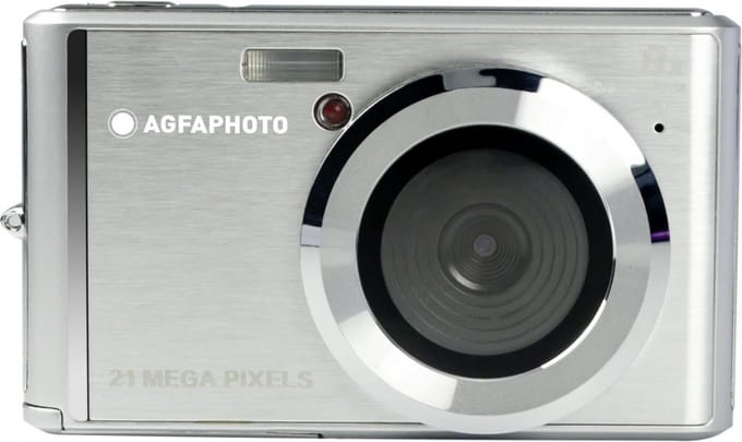 AgfaPhoto DC5200 Digitale camera 21 Mpix Zoom optisch: 0 x Zilver Geïntegreerde accu, Met ingebouwde flitser