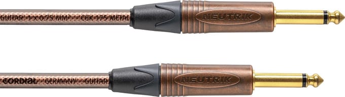 Cordial CSI 6 PP-METAL instrumentkabel 6 m - Instrumentenkabel