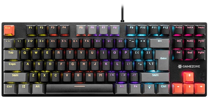 Tracer Bedrade Toetsenbord Gamezone Blade 87 Usb Voor Pc-Computer