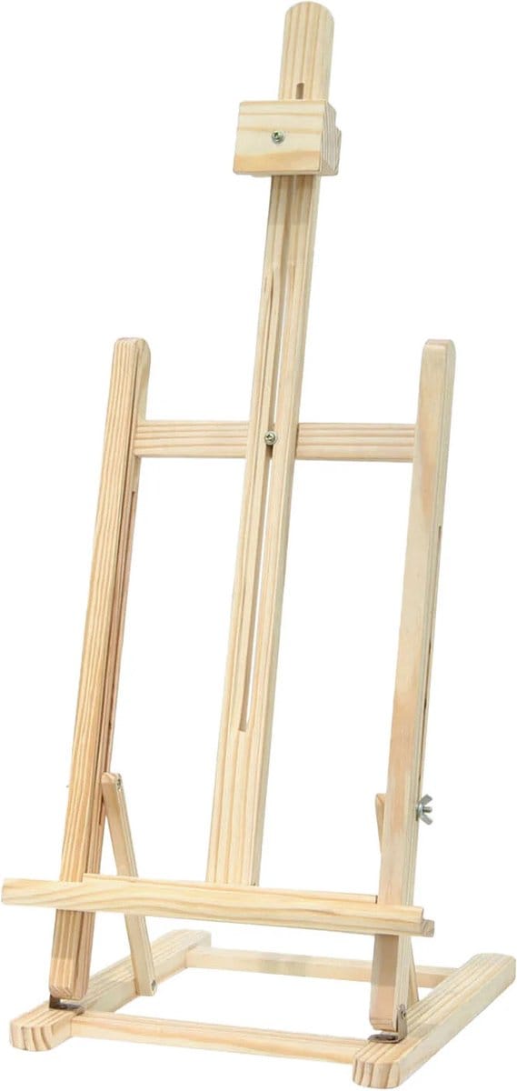 Artist & CO Hobby / schildermateriaal - Schildersezel - verstelbaar - 56 cm - hout