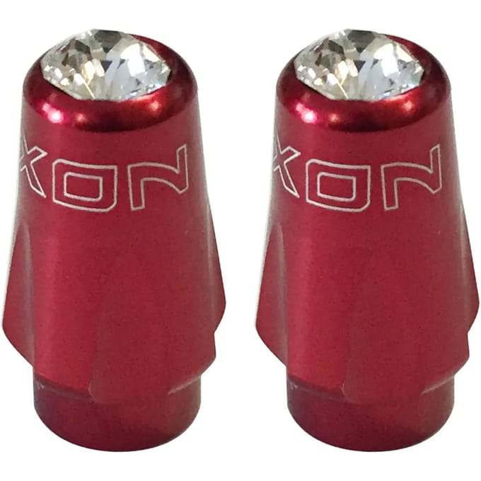 Bouchon van ventiel in 6061-aluminium met swarovski-kristal XON Presta (x2)