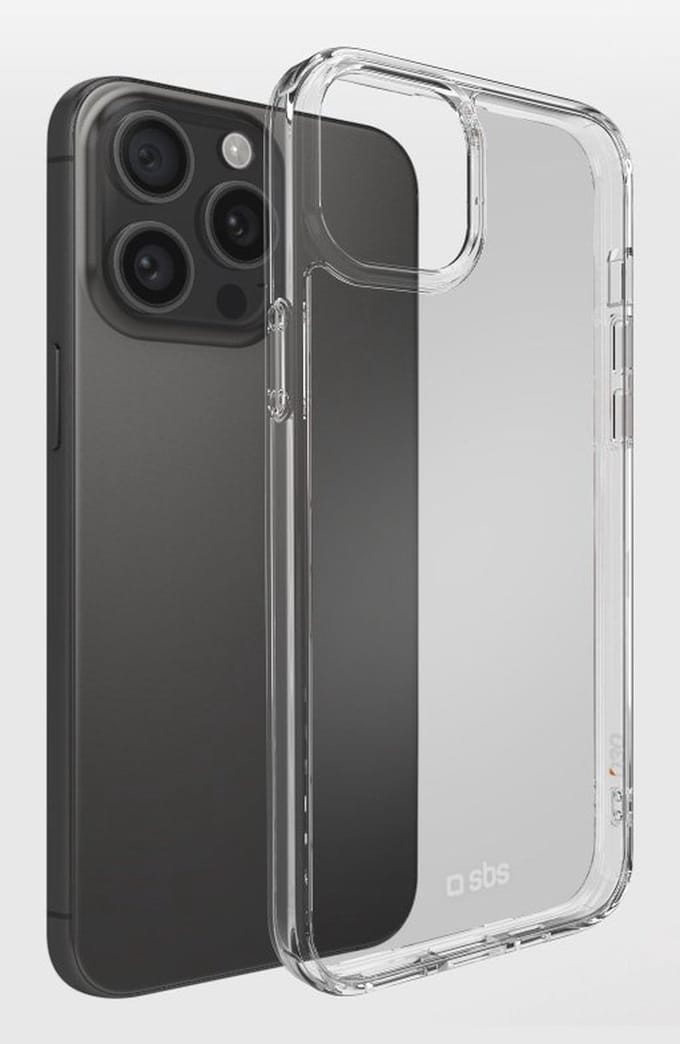 SBS D3O hoesje voor iPhone 14 Pro Max - transparant