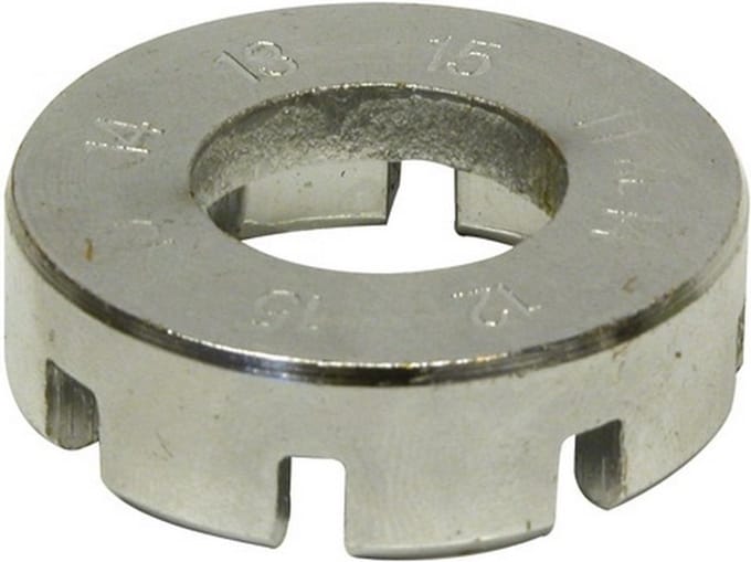 spakenspanner 10 - 15G staal zilver