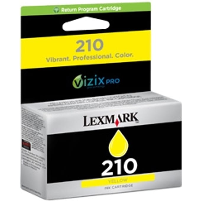Lexmark 14L0088E nr. 210 inktcartridge geel (origineel)