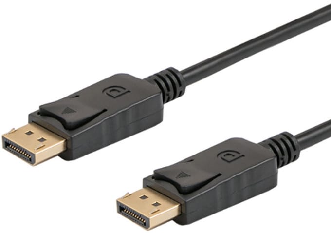 Savio CL-136 DisplayPort kabel 2 m Zwart