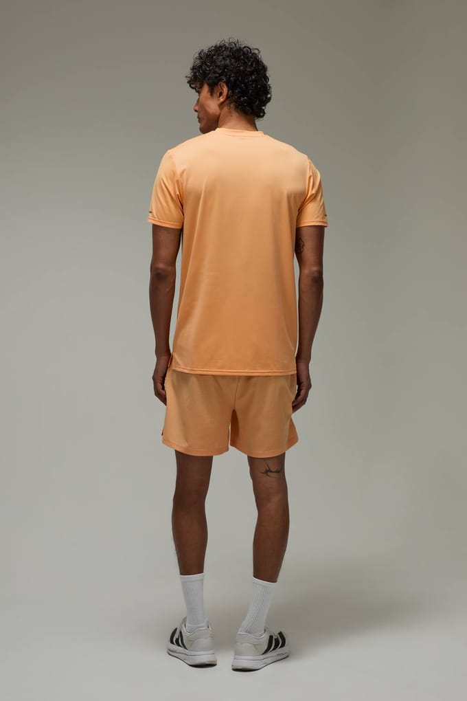 Gewoon Tempo Hardloop Regular Fit T-shirt | Coral | Size XS