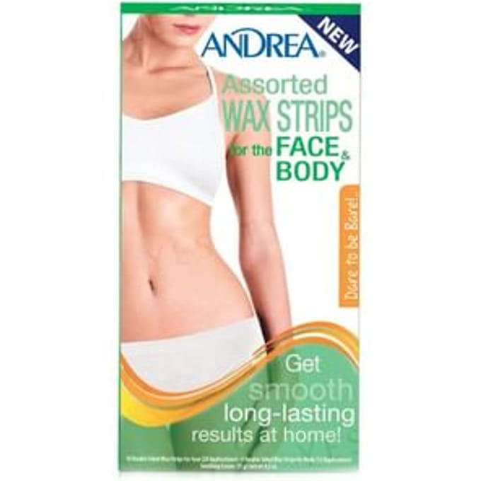 Andrea - Assorted Wax Strips for the Face and Body 1 set