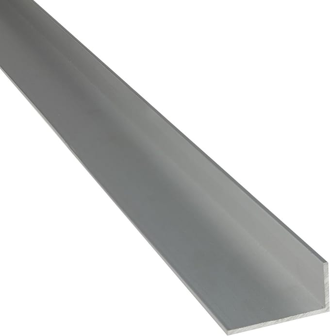 Aluminium hoekprofiel geanodiseerd 20 x 10 x 2 mm