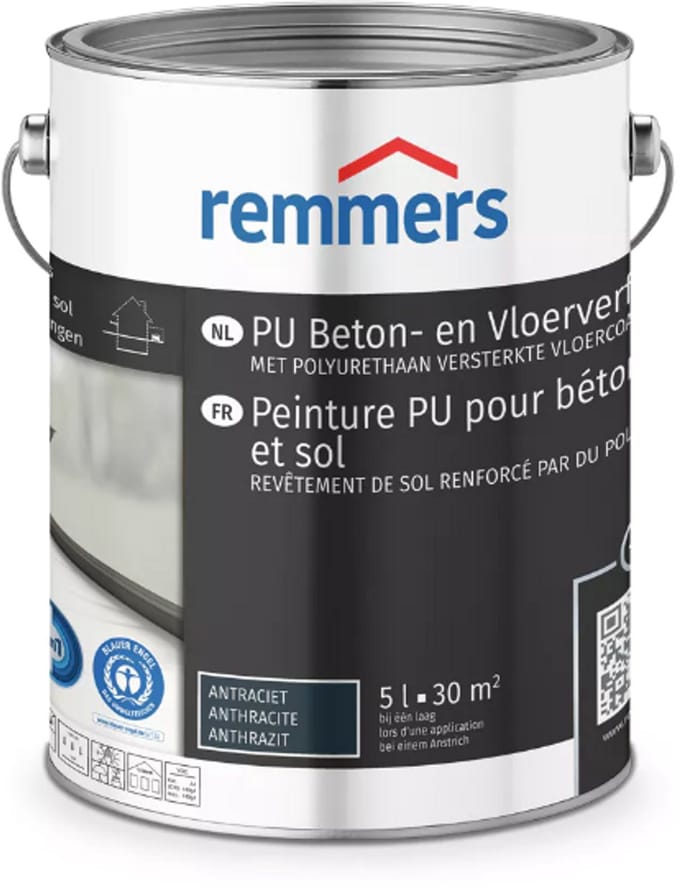 Remmers PU Beton en Vloerverf - Lichtgrijs - 5 liter