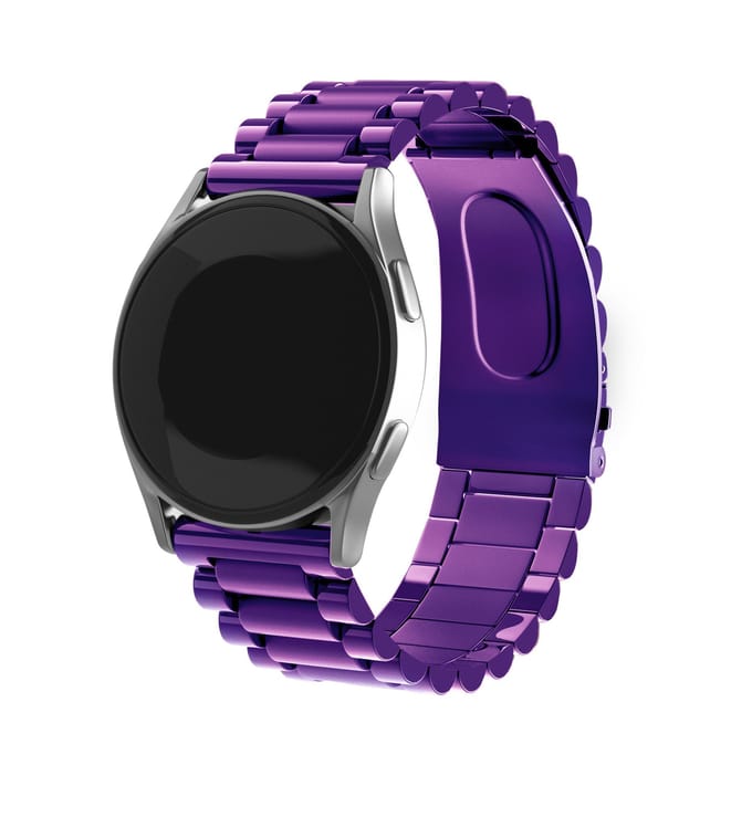 Huawei Watch GT 5 - 46mm stalen band (paars)