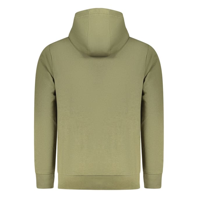 Rifle Verde Katoenen Heren Hoodie