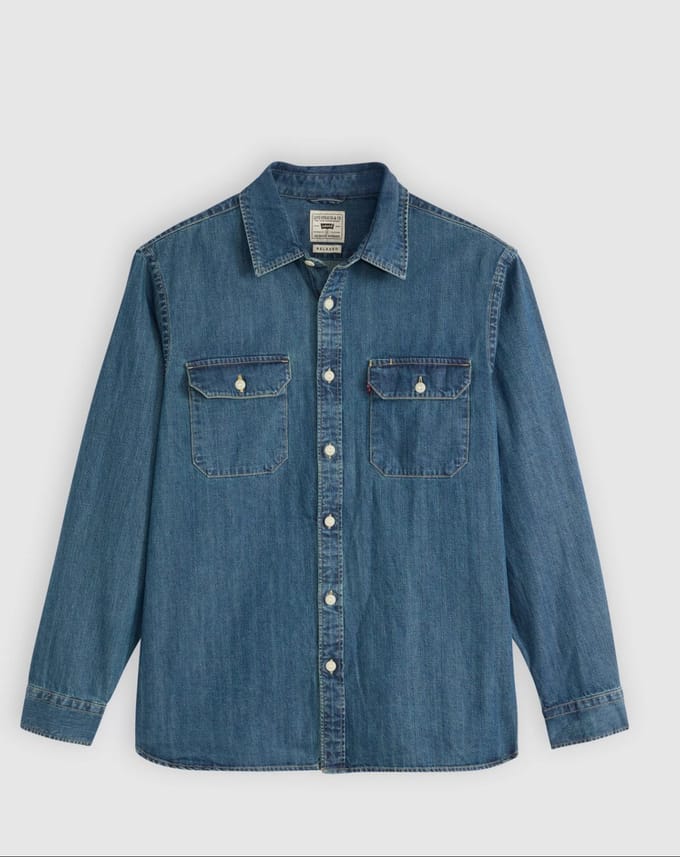 Overhemd Lange Mouw Levis 19573 0269 - JACKSON-CHOPPER DARK WASH