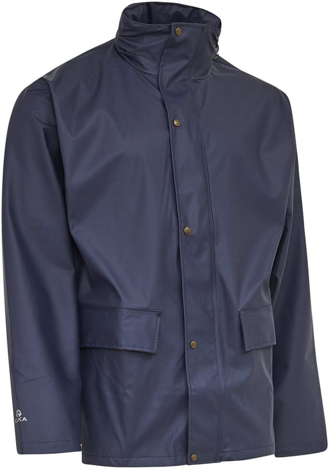Elka Dry Zone PU Rain Jacket 026300 - Navy - M