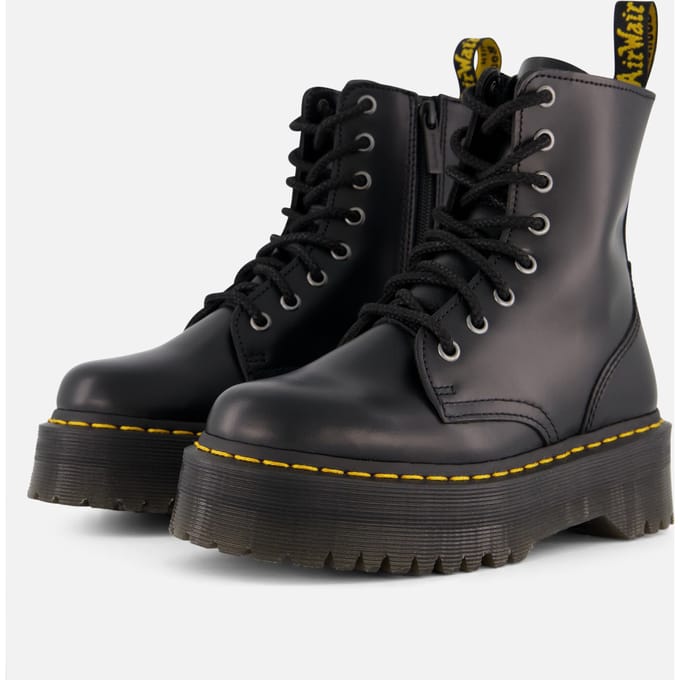 Dr. Martens Dr. Martens Jadon veterboots zwart Leer 170405
