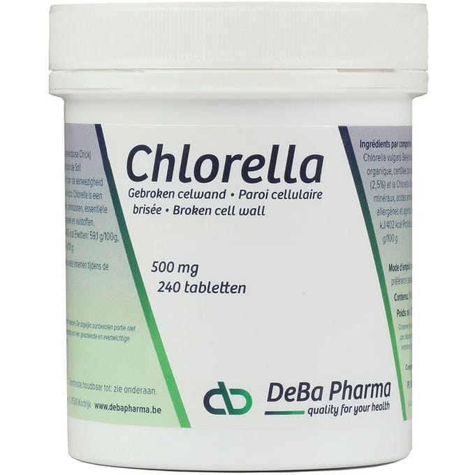 DeBa Pharma Chlorella 500mg 240 Tabletten