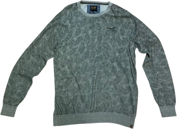 PME Legend - Overhemd - Grijs - Maat XXXL