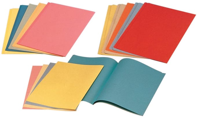 Esselte dossiermap blauw papier van 80 g/m - pak van 250 stuks