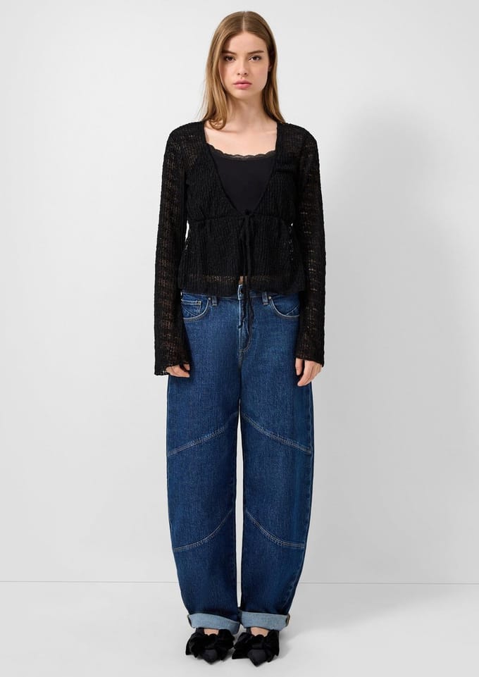 QS - female - Jeans Barrel / Relaxed Fit / High Rise / Wijde Benen