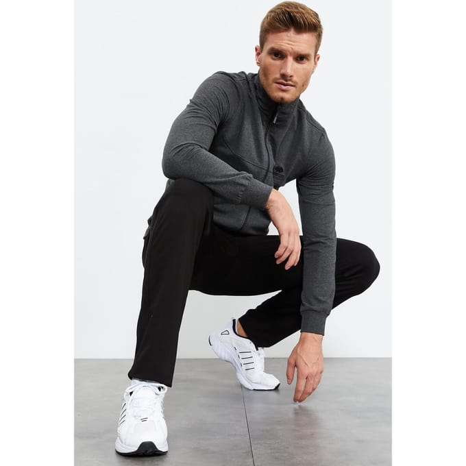 Heren Sweater met Rits en Broek Set