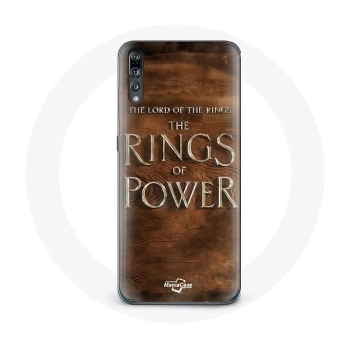 Coque - Le Seigneur des anneaux - Huawei P20 - Souple - Marron - Protection