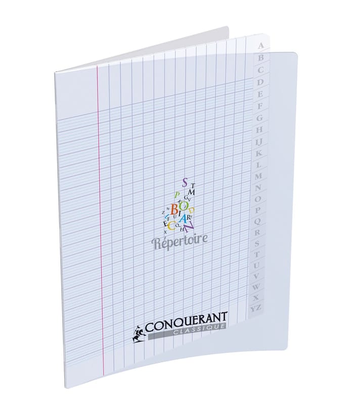 Conquerant 400026557 schrijfblok & schrift 96 vel Transparant