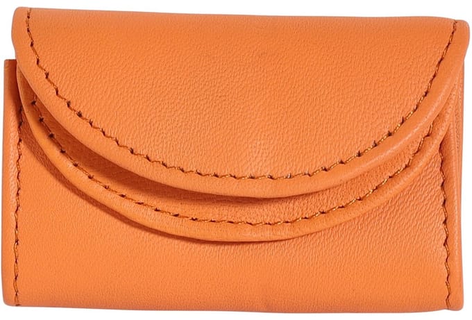 EXCELLANC Excellanc Unisex Portemonnee Manessa echt leer, unisex, 5,2 x 7,8 cm
