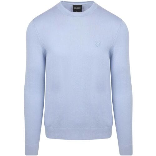 Lyle & Scott Tonal Pullover Lichtblauw - Maat XXL - Heren - Pullovers