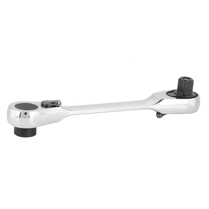 14  Mini Ratel Dopsleutel Schroevendraaier Zeskant Momentsleutel (130 mm) white