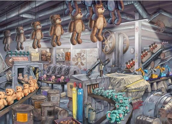 Ravensburger Escape Puzzle The Toy Factory - 368 stukjes