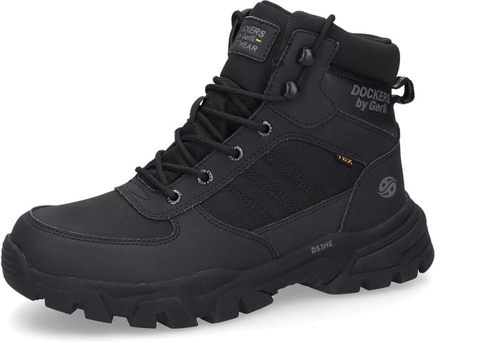 Dockers by Gerli Boots Black Laars zwart EU43