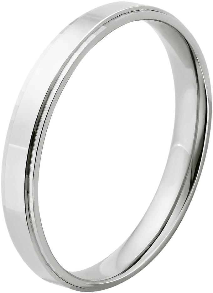 Orphelia OR9579/25/NY/62 - Wedding ring - Witgoud 9K