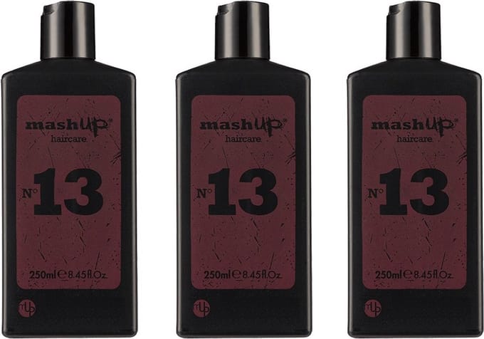 mashUp haircare N° 13 Shine & Protect Shampoo 250ml - 3 stuks