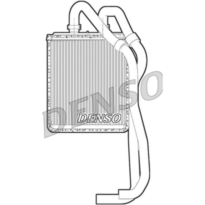 Warmtewisselaar, interieur verwarming DENSO DRR12021