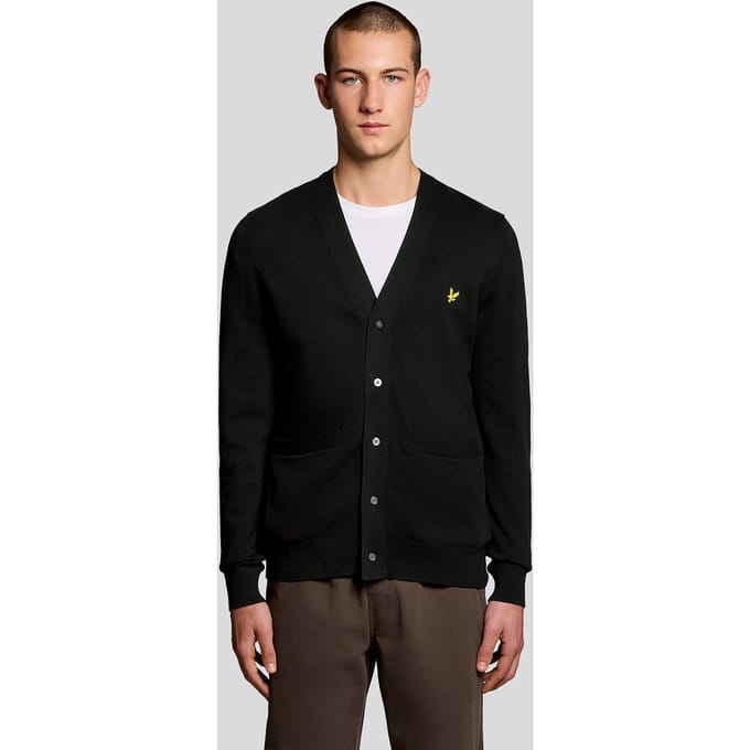 Katoenen V-hals cardigan Lyle & Scott