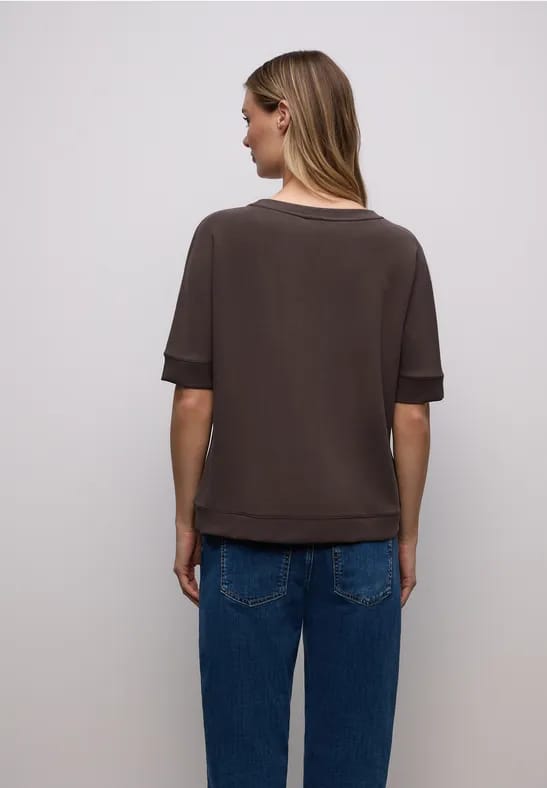 Shirt met leo borstzak