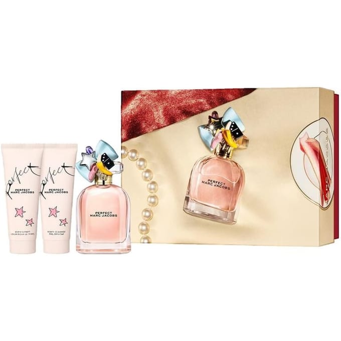 Marc Jacobs Perfect Eau De Parfum (edp) 100 Ml + Sg 75 Ml + Bl 75 Ml