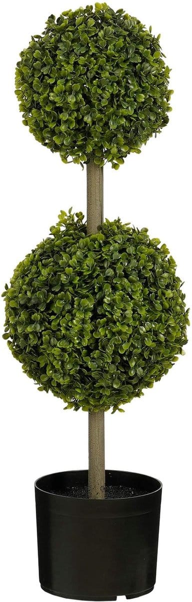 Mica Decorations Kunstplant Buxus - 22x22x72 cm - Polyethyleen - Groen