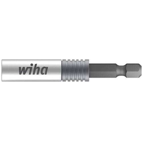 Wiha Magnet-Bithalter CentroFixSlim Edelstahl 1/4 Länge 66mm E6,3 Snelwisselbithouder 66 mm 1/4 (6,3 mm)